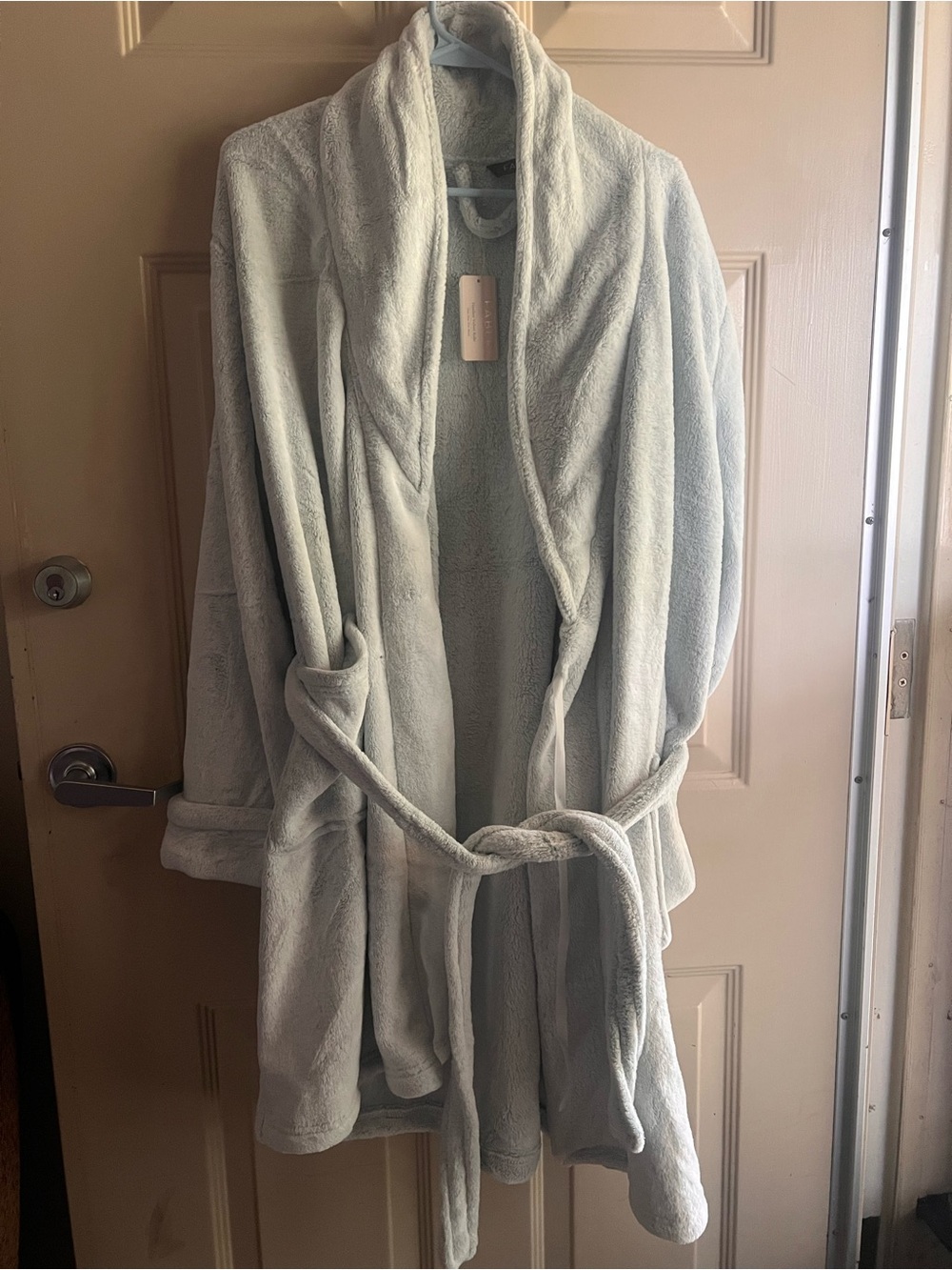 FABLE plush velvet bathrobe